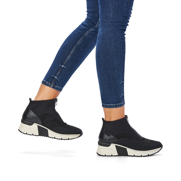 Rieker bottines et boots n6352 00 noirB602601_5