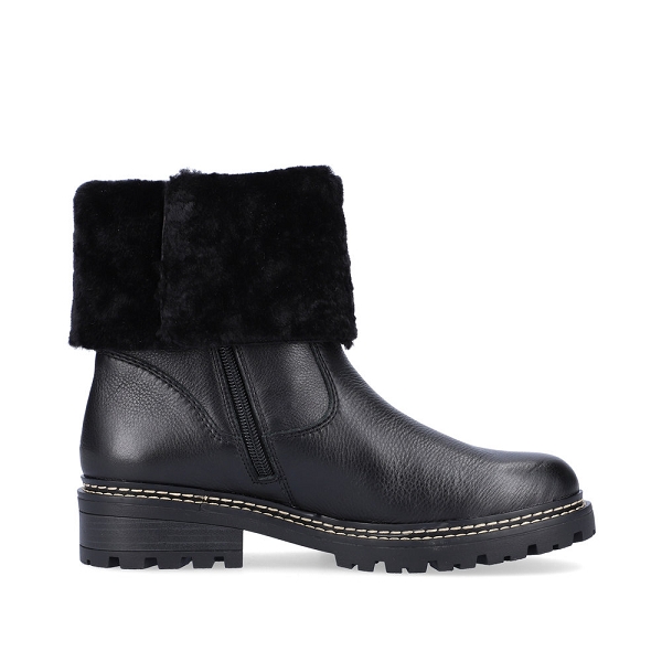 Remonte bottines et boots d0b71 01 noirB605701_3