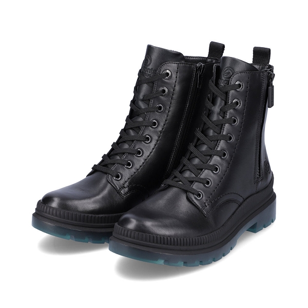 Remonte bottines et boots d0c70 01 noirB605901_5