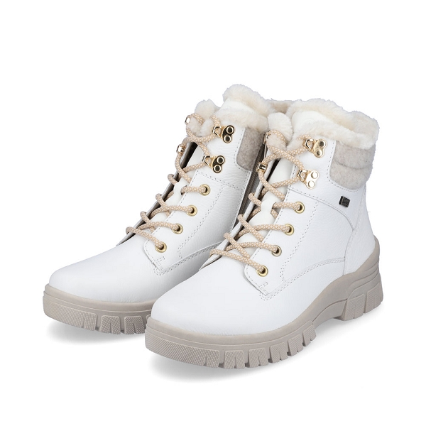 Remonte bottines et boots d0e71 80 blancB606401_5