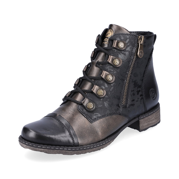 Remonte bottines et boots d4391 02 noirB607101_1