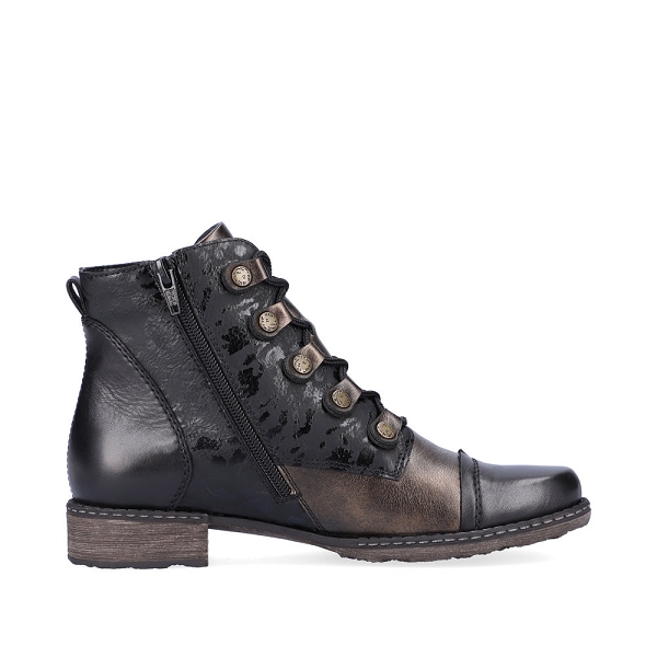 Remonte bottines et boots d4391 02 noirB607101_2