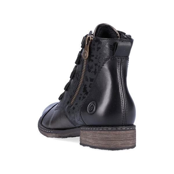 Remonte bottines et boots d4391 02 noirB607101_3