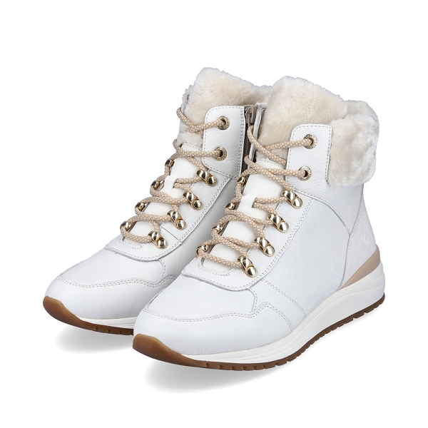 Remonte bottines et boots r3773 80 blancB608001_5