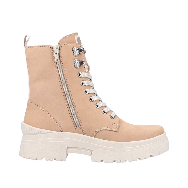 Rieker r bottines et boots w0371 20 beigeB613401_2