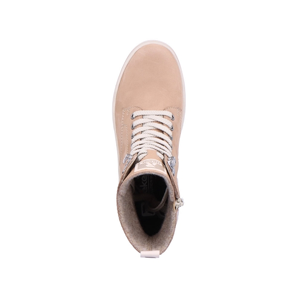 Rieker r bottines et boots w0371 20 beigeB613401_3
