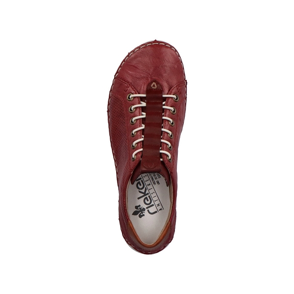 Rieker lacets 52585 35 rougeB619401_3