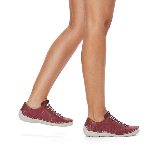 Rieker lacets 52585 35 rougeB619401_5