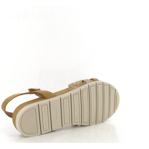 Tamaris nu pieds et sandales 28145 camelB628501_4