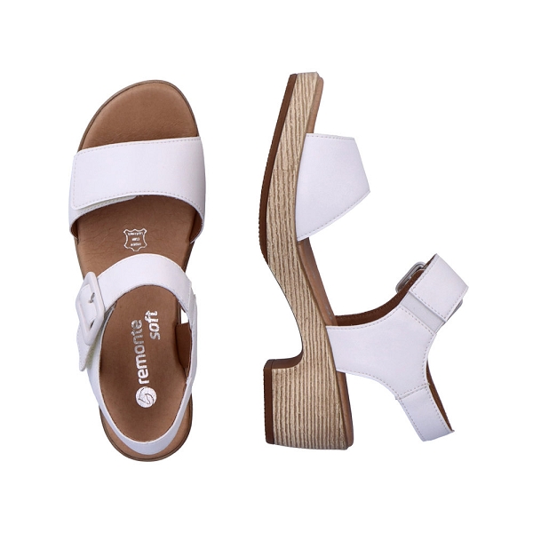 Remonte nu pieds et sandales d0n52 80 blancB634501_4