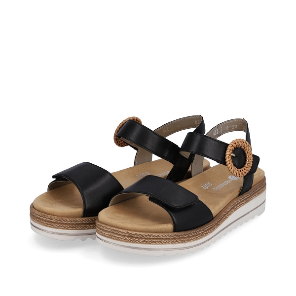 Remonte nu pieds et sandales d0q52 00 noirB634701_3