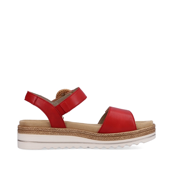 Remonte nu pieds et sandales d0q52 33 rougeB634801_2