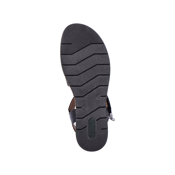 Remonte nu pieds et sandales d3064 01 noirB636101_4