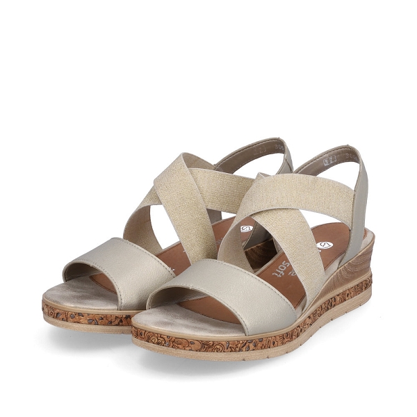 Remonte nu pieds et sandales d3066 90 beigeB636201_3