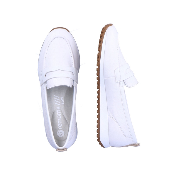 Remonte mocassins d3106 80 blancB636301_2
