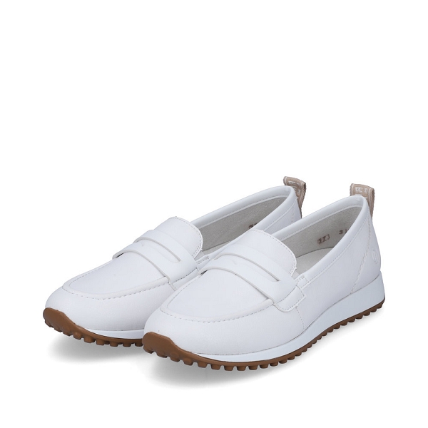 Remonte mocassins d3106 80 blancB636301_4