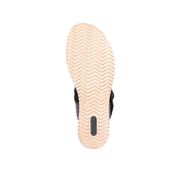 Remonte nu pieds et sandales d6453 01 noirB636601_4