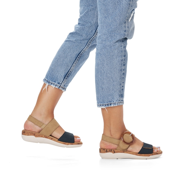 Remonte nu pieds et sandales r6853 60 beigeB638901_5