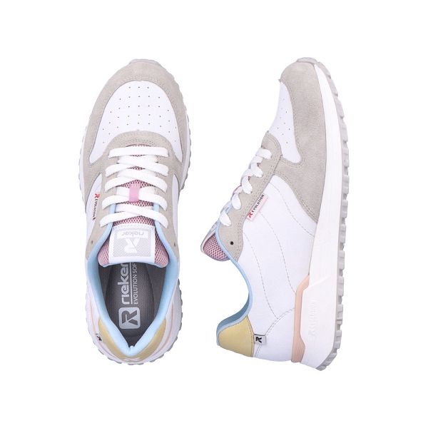 Rieker r evolution tennis w0600 90 blancB640001_4
