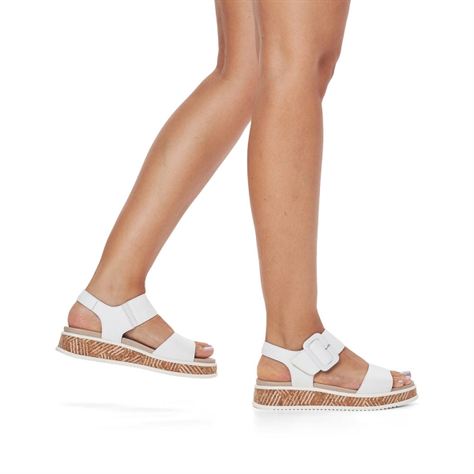 Rieker r evolution nu pieds et sandales w0800 80 blancB640201_5
