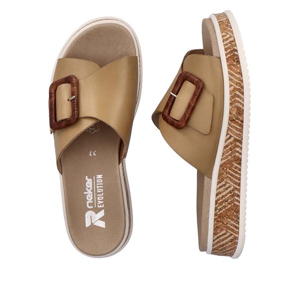Rieker r evolution mules w0803 60 beigeB640701_4