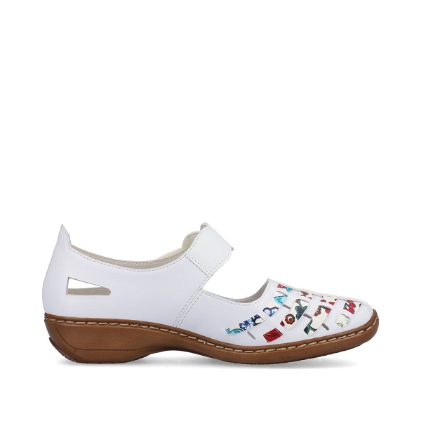 Rieker ballerines 41369 80 blancB643501_2