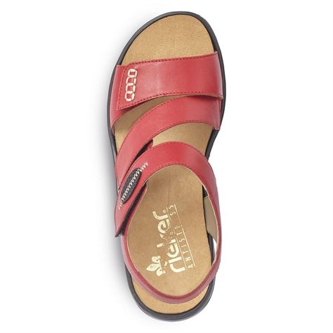 Rieker nu pieds et sandales 64573 33 rougeB646901_3