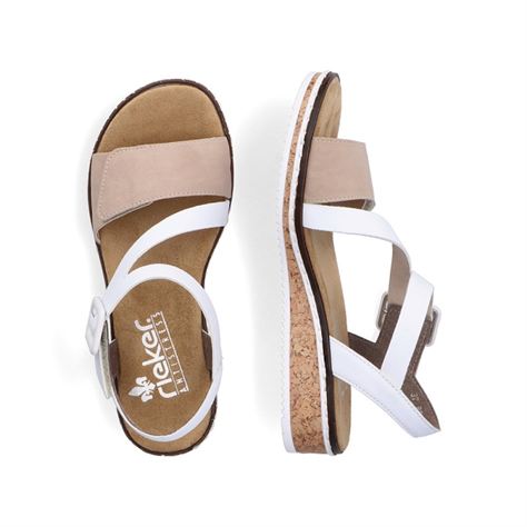 Rieker nu pieds et sandales v3660 60 beigeB652701_4