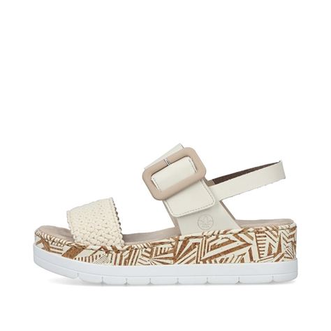 Rieker nu pieds et sandales v3950 61 beigeB653201_2