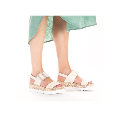 Rieker nu pieds et sandales v3950 61 beigeB653201_5