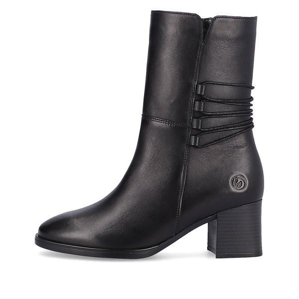 Remonte bottines et boots d0v71 01 noirB698001_3