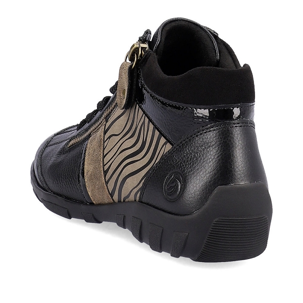 Remonte bottines et boots r3498 01 noirB701101_3