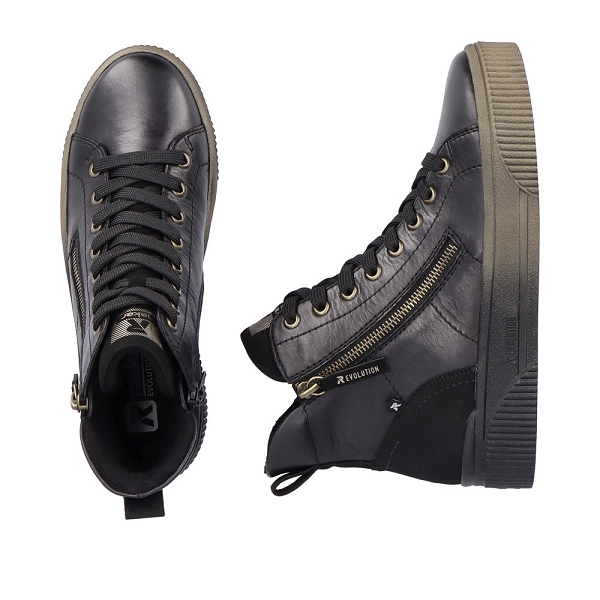 Rieker r evolution bottines et boots w0761 00 noirB703101_3