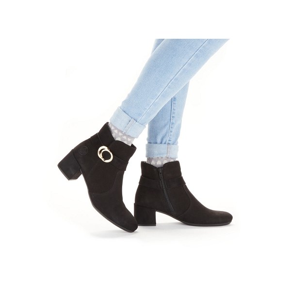 Rieker bottines et boots 70289 00 noirB706601_5