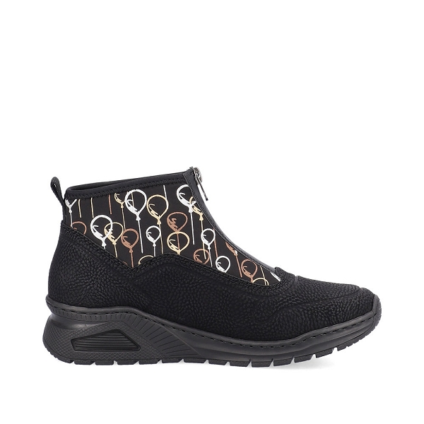 Rieker bottines et boots m4953 00 noirB709701_2
