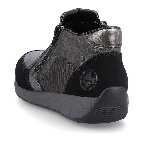 Rieker bottines et boots n1152 42 grisB710501_3
