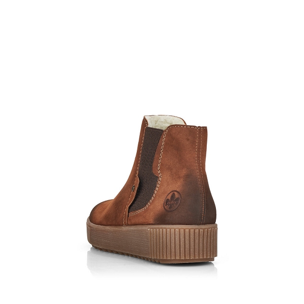 Rieker bottines et boots y6461 24 marronB752701_3