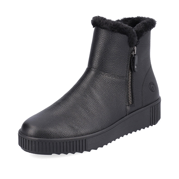 Remonte bottines et boots r7999 01 noirB755301_1