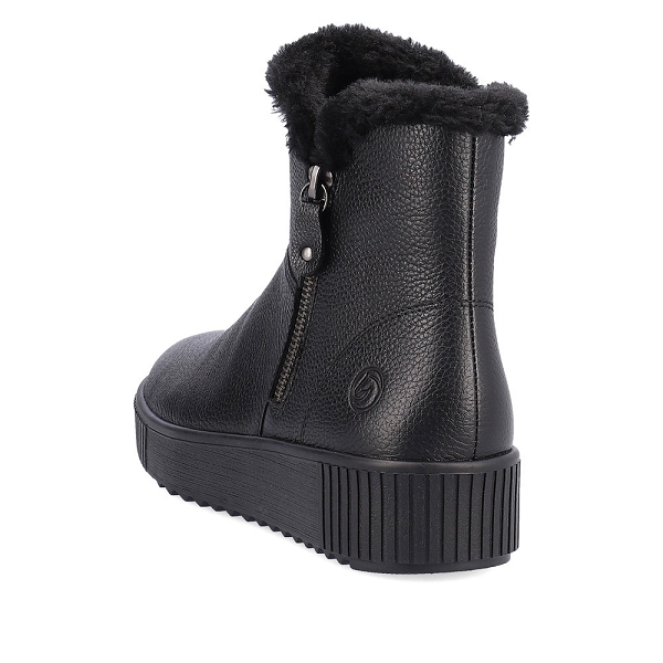 Remonte bottines et boots r7999 01 noirB755301_3