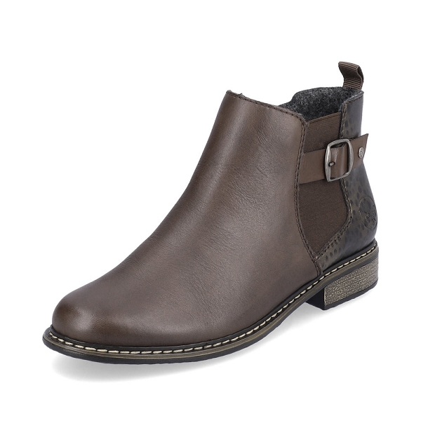 Rieker bottines et boots z4965 25 marronB758901_1