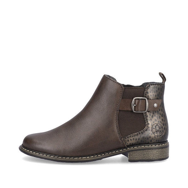Rieker bottines et boots z4965 25 marronB758901_2