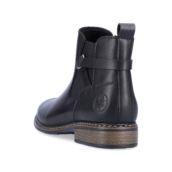 Rieker bottines et boots z4981 00 noirB759001_3
