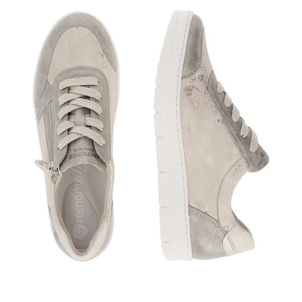 Remonte sneakers d5831 60 beigeB762301_4