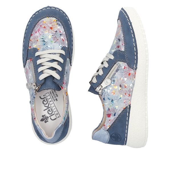 Rieker sneakers 50900 90 bleuB766301_4