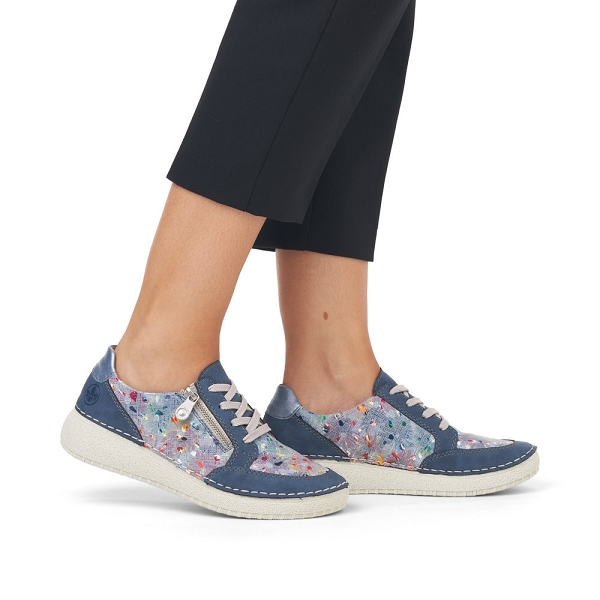 Rieker sneakers 50900 90 bleuB766301_5