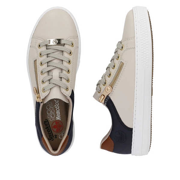 Rieker sneakers l59a1 60 beigeB767001_4