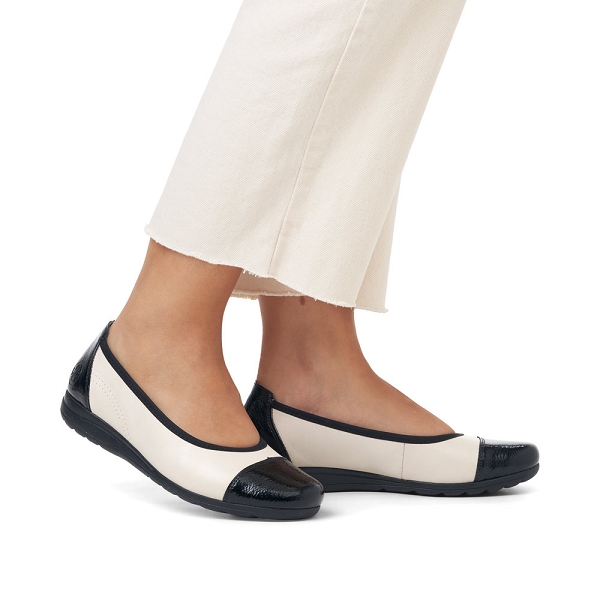 Rieker ballerines l9351 80 blancB767501_5