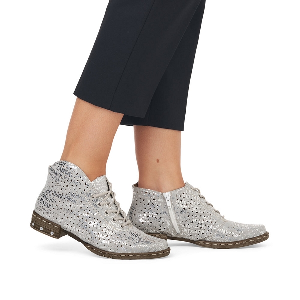 Rieker bottines et boots m1835 92 argentB767701_5