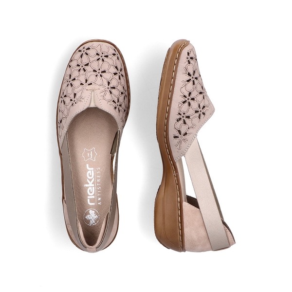 Rieker ballerines 41356 60 beigeB838901_4