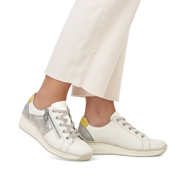 Rieker tennis 48700 80 blancB840301_5